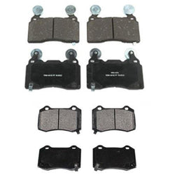 Fits for 10-15 Chevrolet Camaro V8 6.2L Front & Rear Brake Pads