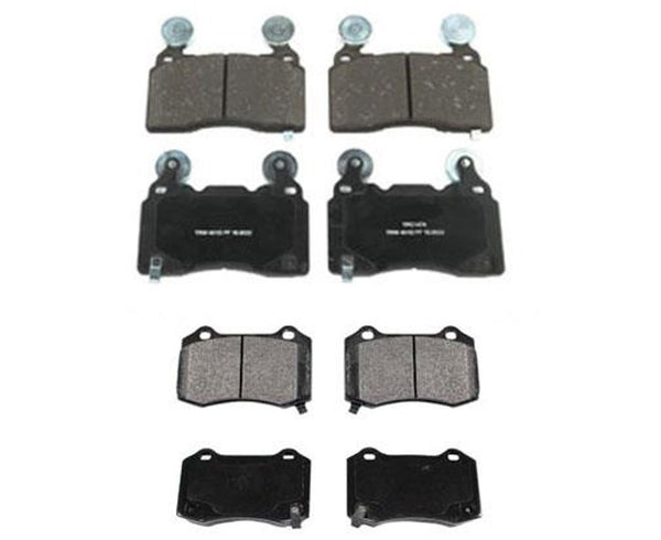 Fits for 10-15 Chevrolet Camaro V8 6.2L Front & Rear Brake Pads