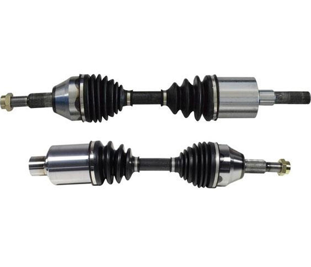 2 100% New CV Front Axle Shafts For 07-12 Liberty 3.7L 4 Wheel Drive Front