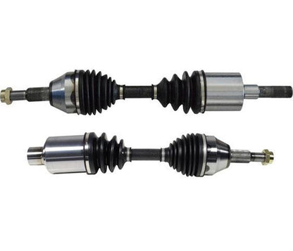 2 100% New CV Front Axle Shafts For 07-12 Liberty 3.7L 4 Wheel Drive Front