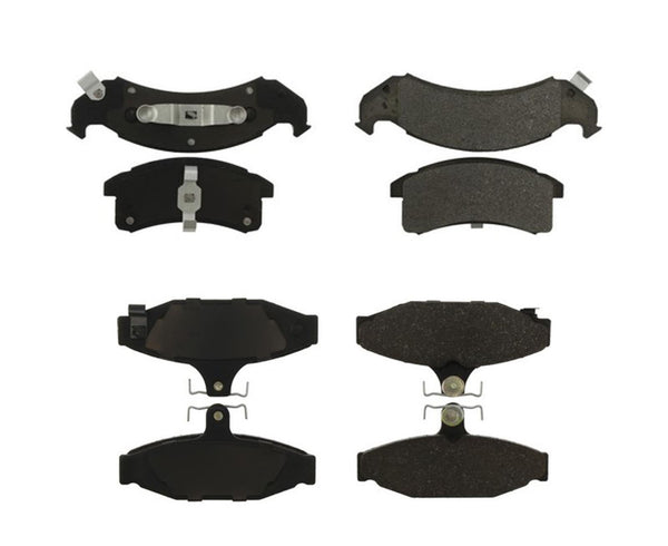 1994-1995, 1997 Camaro Firebird DASH 4 pastillas de freno delanteras y traseras