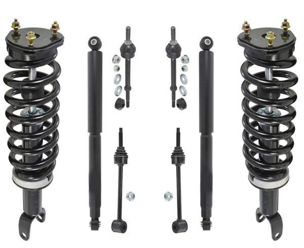 Amortiguadores traseros delanteros 06-08 para Dodge Ram 1500 Pick Up 4 ruedas Drv 5 Stud Rim