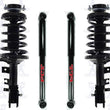 Front Complete Coil Spring Struts for 1996 1997 Nissan Pathfinder 4pc Kit
