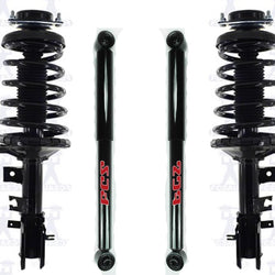 Front Complete Coil Spring Struts for 1996 1997 Nissan Pathfinder 4pc Kit