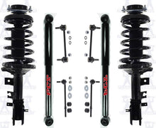 Puntales de resorte helicoidales completos delanteros para Nissan Pathfinder 1996 1997, kit de 8 piezas