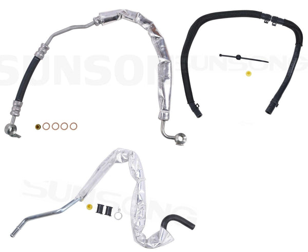 Manguera de presión de dirección asistida para Ford Edge 2007-2010 7T4Z3A719A 8T4Z3A719A 3 piezas