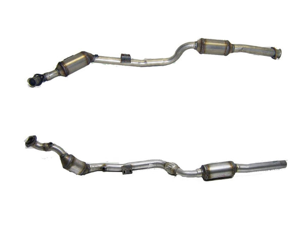 98-02 Mercedes E320 REAR WHEEL DRIVE L & R (2) Front & Rear Catalytic Converter