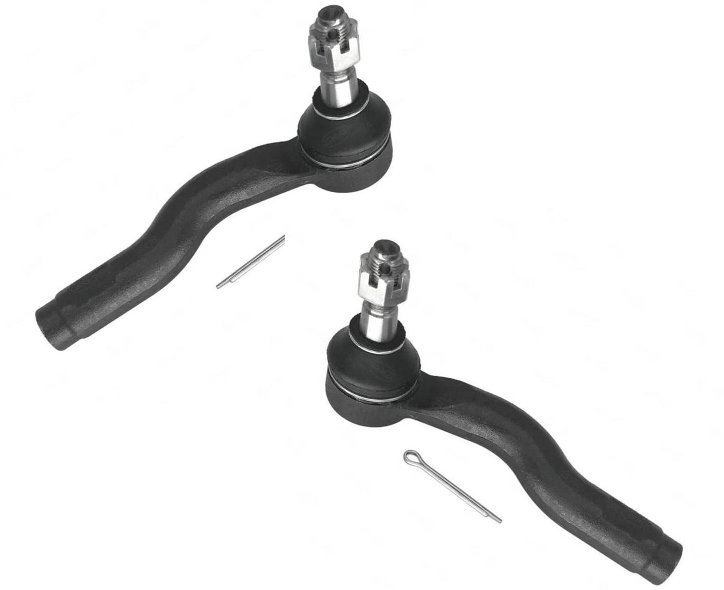 Fits 2003-2008 Mazda 6 (2) Front Left & Right Outer Tie Rods Ends