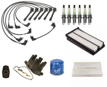 Se adapta a Honda Accord V6 1998-1999 Cables de encendido Tapa y rotor Bujías y filtros