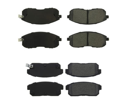 Front & Rear Ceramic Brake Pads For Infiniti I35 2002 2003 2004