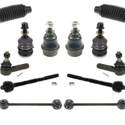 Tie Rods + Sway Bar Links + Ball Joints 10PC Kit for Jeep Grand Cherokee 05-10