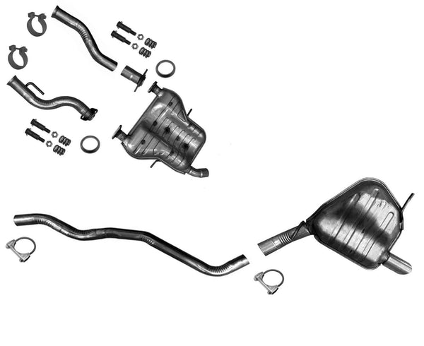 For 2011-2020 Jeep Grand Cherokee 3.6L Muffler Exhaust System Made in USA