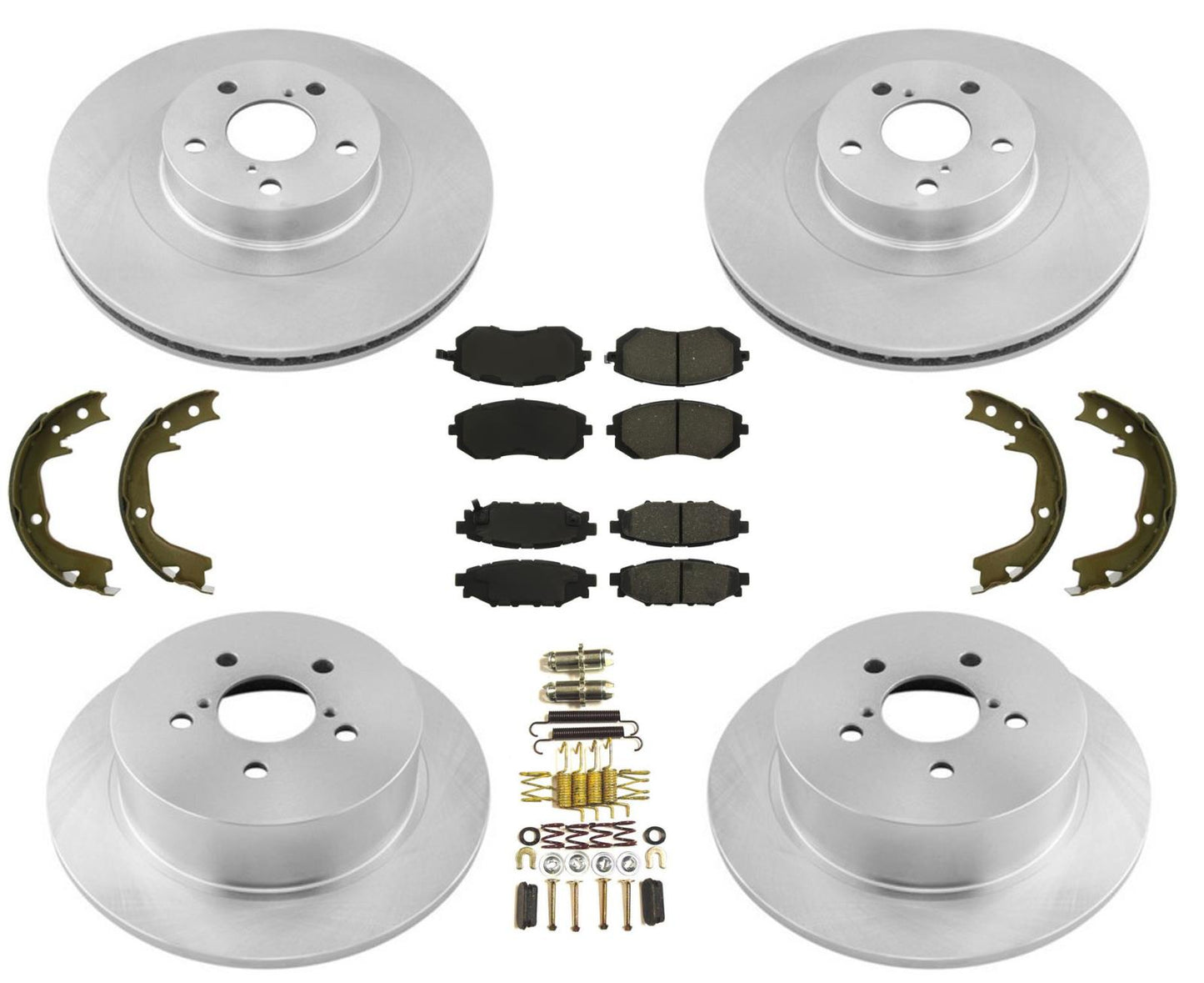 Se adapta a pastillas de freno de rotores delanteros y traseros de aspiración natural Subaru Legacy 2.5L 06-2009