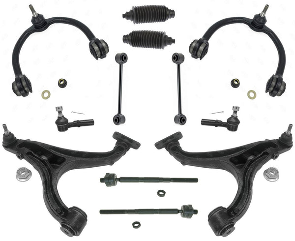 Replacement Parts For 05-10 Jeep Grand Cherokee Control Arms Tie Rods Sway Bar