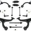 Replacement Parts For 2006-2010 Jeep Commander Control Arms Tie Rods Sway Bar