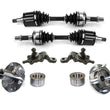 Ejes delanteros, bujes de rueda, rótulas con bujes de bloqueo automático para Toyota Tacoma 95-00