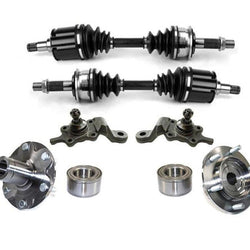 Ejes delanteros, bujes de rueda, rótulas con bujes de bloqueo automático para Toyota Tacoma 95-00