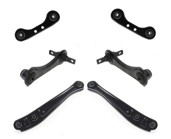 Fits 96-00 Civic Rear Lower Control Arms With Bushings & Upper Control Arms 6pc