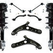 Front Coil Struts 11-16 6 Speed Automatic 4Dr for Hyundai Elantra 1.8L 8pc