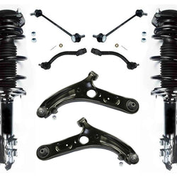 Front Coil Struts 11-16 6 Speed Automatic 4Dr for Hyundai Elantra 1.8L 8pc