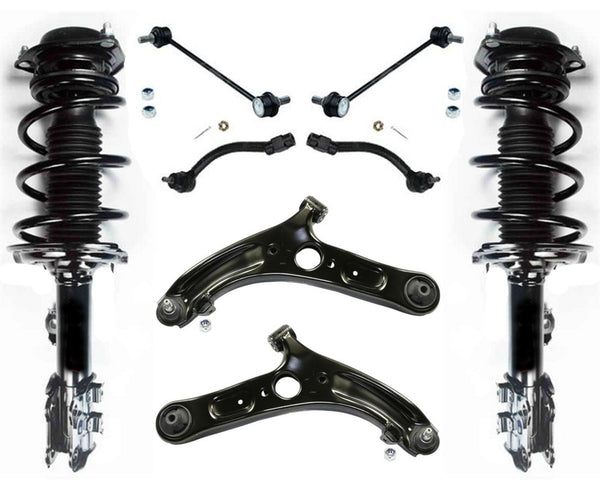 Front Coil Struts 11-16 6 Speed Automatic 4Dr for Hyundai Elantra 1.8L 8pc