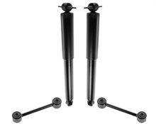 Rear Shocks Rear Sway Bar Stabilizer Links 4pc for Jeep Wrangler 97-06