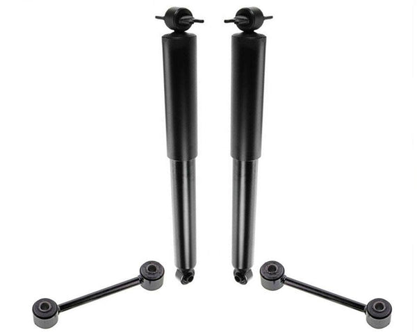 Rear Shocks Rear Sway Bar Stabilizer Links 4pc for Jeep Wrangler 97-06