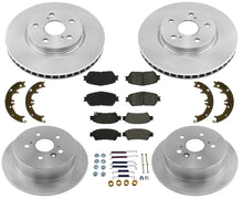 Pastillas de freno de disco para Toyota Sienna Van W frenos de disco de 4 ruedas 04-10 8 piezas