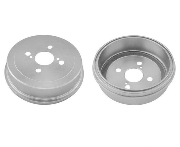 (2) Rear Brake Drums for Toyota Corolla 4 Door Front Wheel Drive 1988-1992