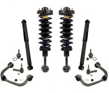 Front Struts Rear Shocks Upper Arms Tie Rods Fits 2004-2008 F150 4 Wheel Drive