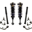 Front Struts Rear Shocks Upper Arms Tie Rods Fits 2004-2008 F150 4 Wheel Drive