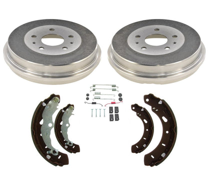 Rear Drums Brake & Shoes For Ford Focus S SE 2012 2013 2014 2015 2016 2017 2018