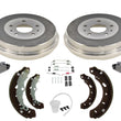 Para Ford Focus S SE 2012-2018, tambores traseros, zapatas de freno, cilindros de rueda, Hardware