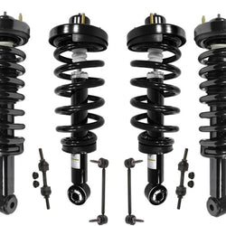 Conversión de puntal de bolsa de resorte neumático a puntal sobre bobina para Expedition 07-13, 8 piezas