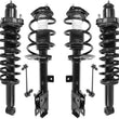 Front & Rear Coil Spring Struts for Jeep Patriot & Compass 2016-2017 8pc