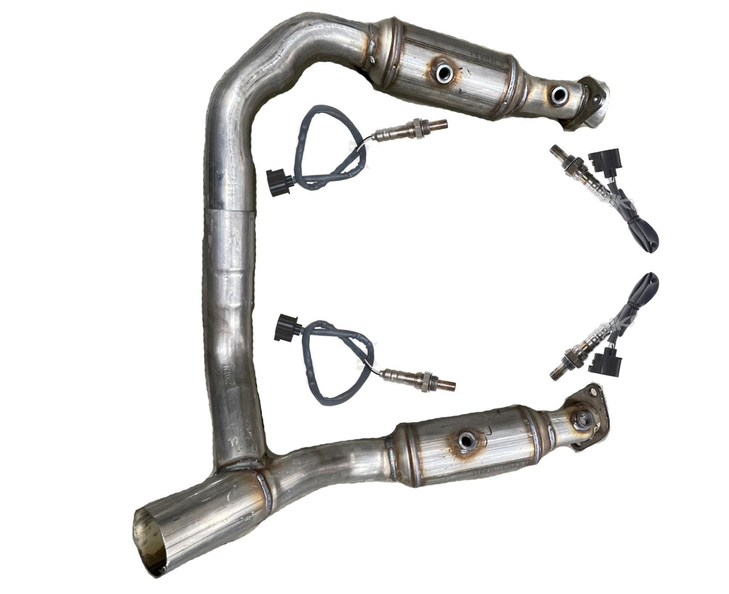 Tubo Y del motor con convertidores catalíticos duales para Ram Pick Up 1500 5.7 Hemi 09-18