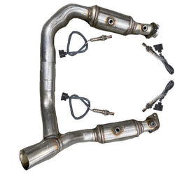 Engine Y Pipe With Dual Catalytic Converters For 09-18 Ram Pick Up 1500 5.7 Hemi