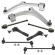 Lower Control Arms Tie Rods Sway Bar Links 8Pc Kit for Chevrolet Malibu 2011-12