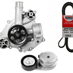Engine Water Pump Belt & Tensioner For 11-20 Chrysler 300 5.7L 05038677AC AD