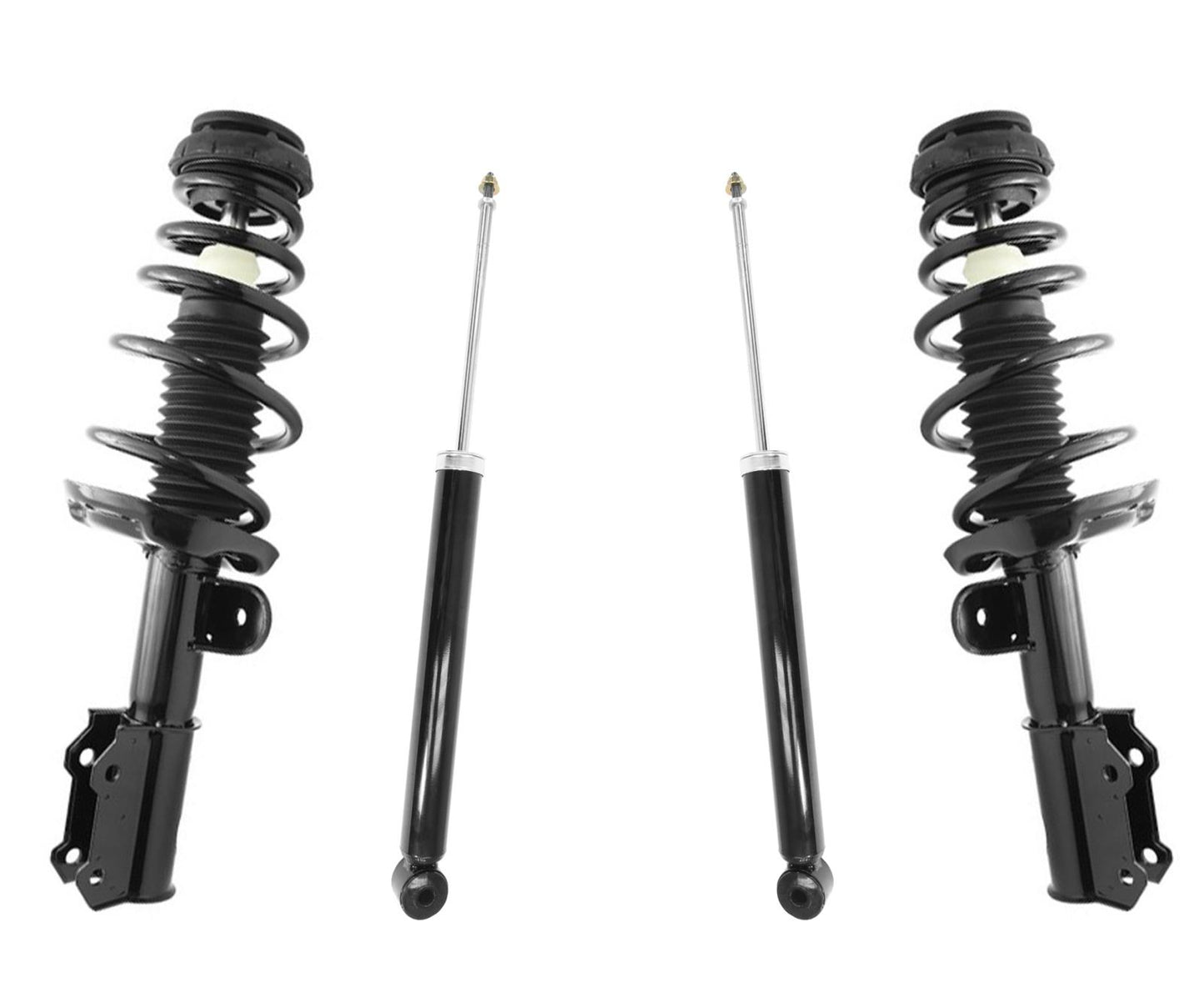 Fits 2014-2015 Chevrolet Cruze Front Complete Struts & Rear Shocks Absorber
