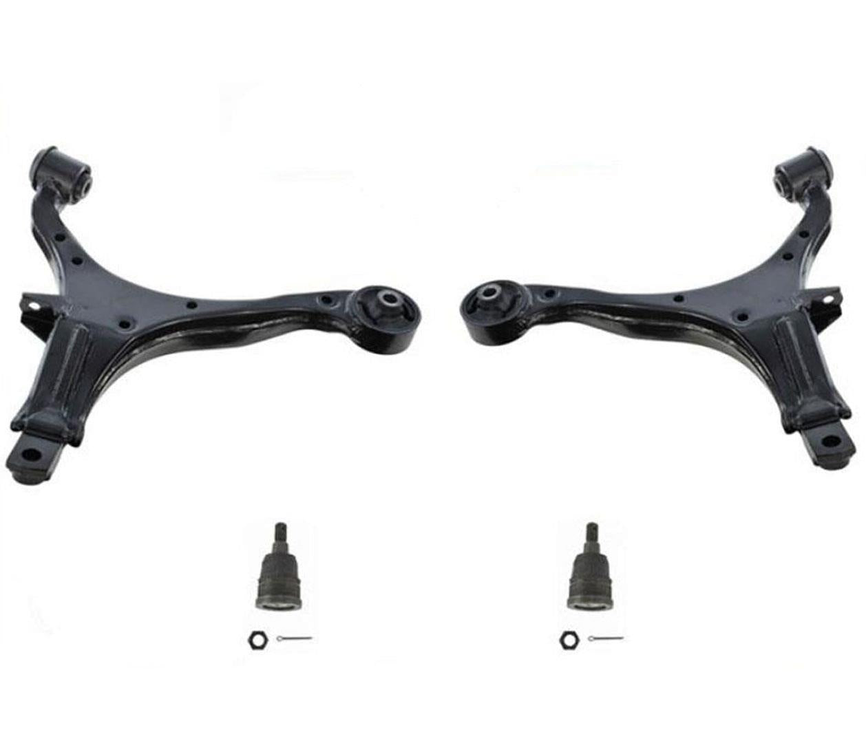 Para 02-06 Honda CRV bujes de brazo de control inferior delantero juntas esféricas 4 piezas 100% nuevo