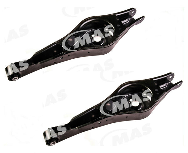 Rear Lower Rearward Suspension 2pc Control Arm Set 06-18 for VW Jetta 1K0505311S
