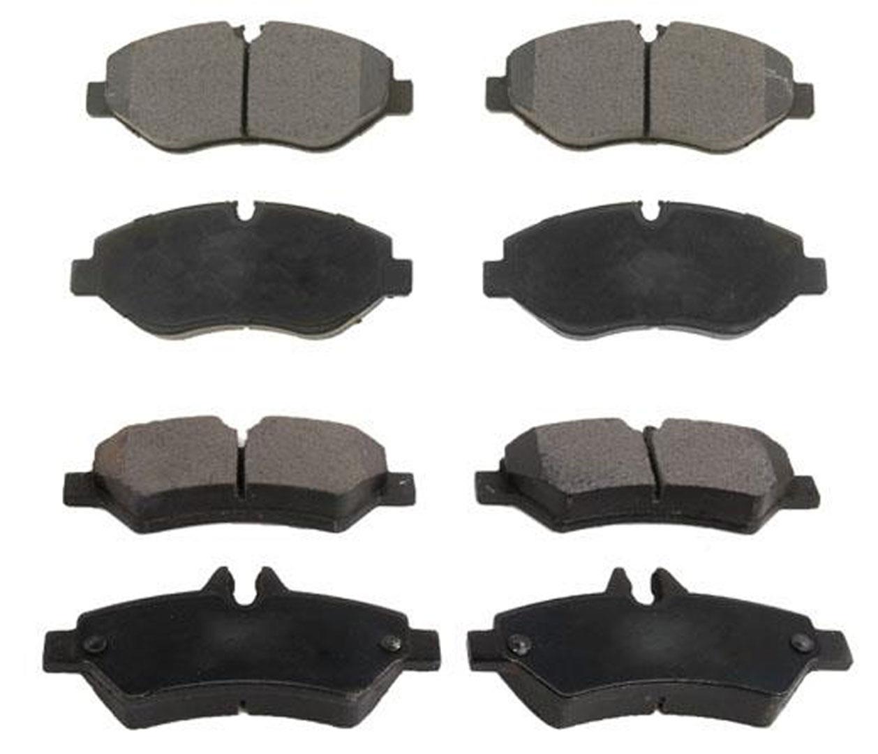 Almohadillas delanteras y traseras 100% nuevas para Sprinter 2500 07-16 con ruedas traseras individuales