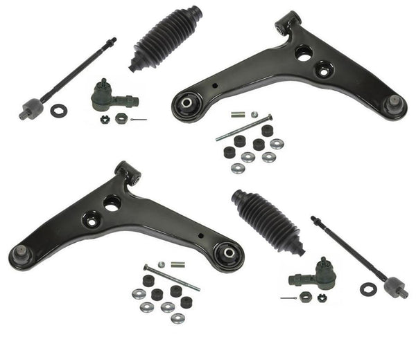 Fits LANCER Front Wheel Drive 2002-2007 Front Lower Control Arms Links Tie Rods