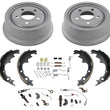 Only With the Smaller 9" Rear Brake Drums Shoes for Jeep Cherokee 6pc 1990-2001