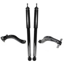 Rear Left & Right Upper Control Arms Rear Shocks for Honda Civic 2006-2011