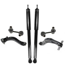 Amortiguadores de brazos de control superiores traseros y enlaces de barra estabilizadora para Honda Civic 2006-2011