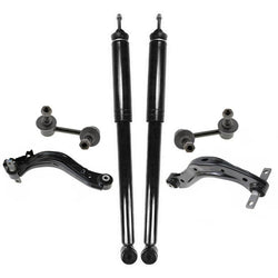 Rear Upper Control Arms Shocks & Sway Bar Links for Honda Civic 2006-2011