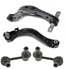 Brazos de control superiores traseros izquierdo y derecho y enlaces de barra estabilizadora para Honda Civic 2006-2011