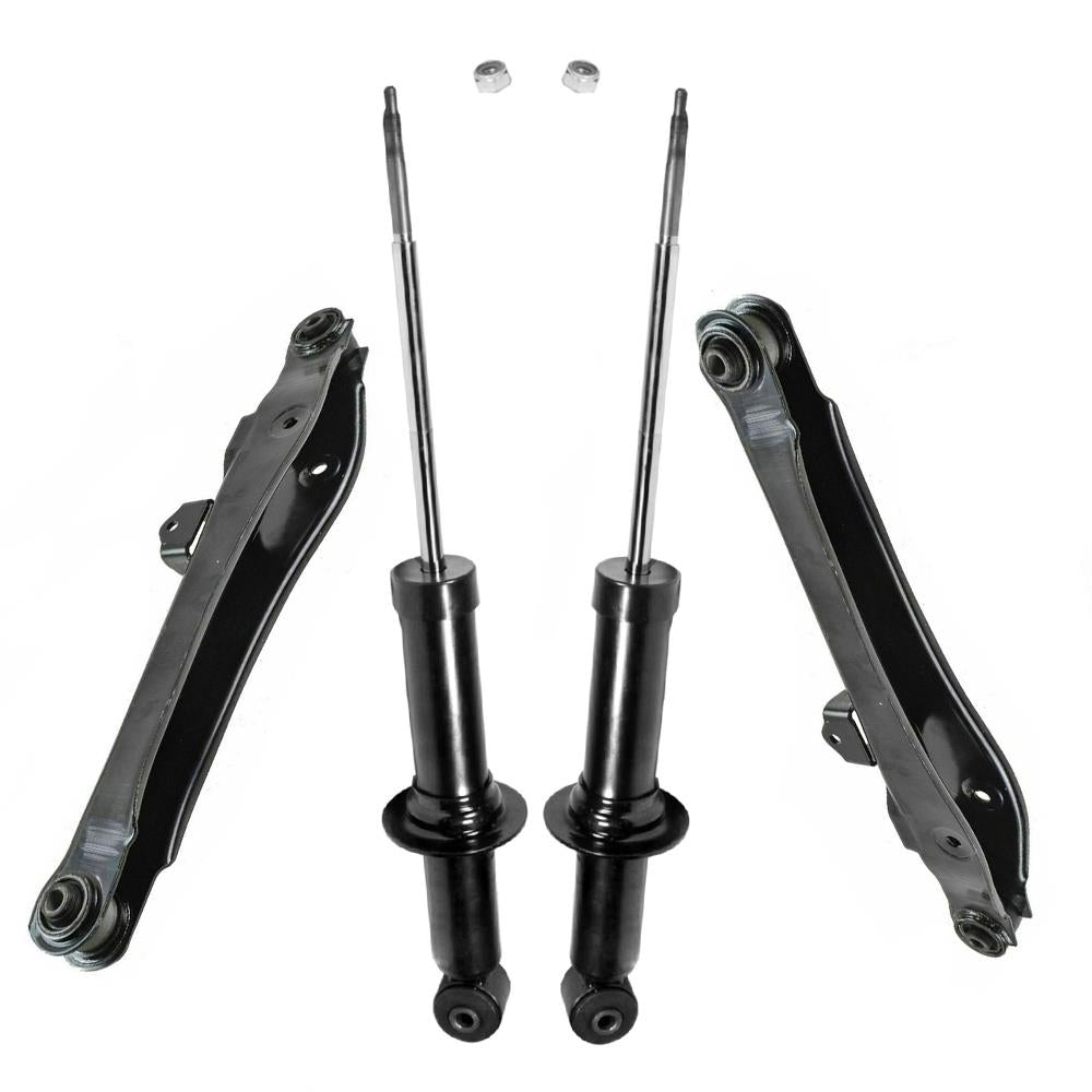 Brazos de control traseros inferiores con amortiguadores traseros para Jeep Compass 2007-2009